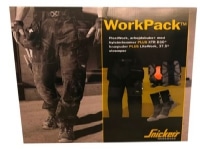 WorkPack DEN6902 flexiwork bukser, knæpuder 9191 og strømper 9217 str 46